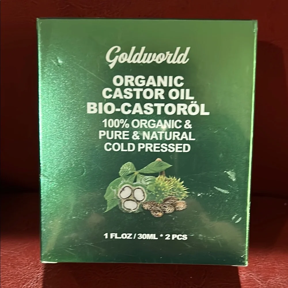 NWT Organic Castor Oil Hair Treatment - Green